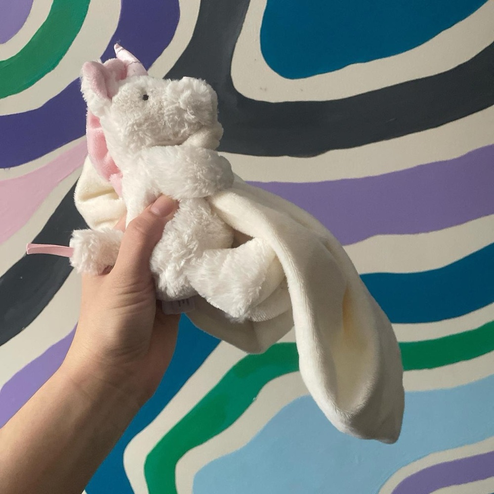 Bashful Unicorn Jellycat Soother